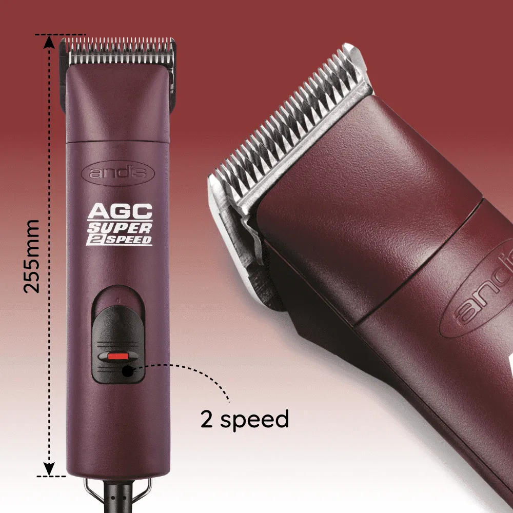 AGC Burgundy Dog Clipper