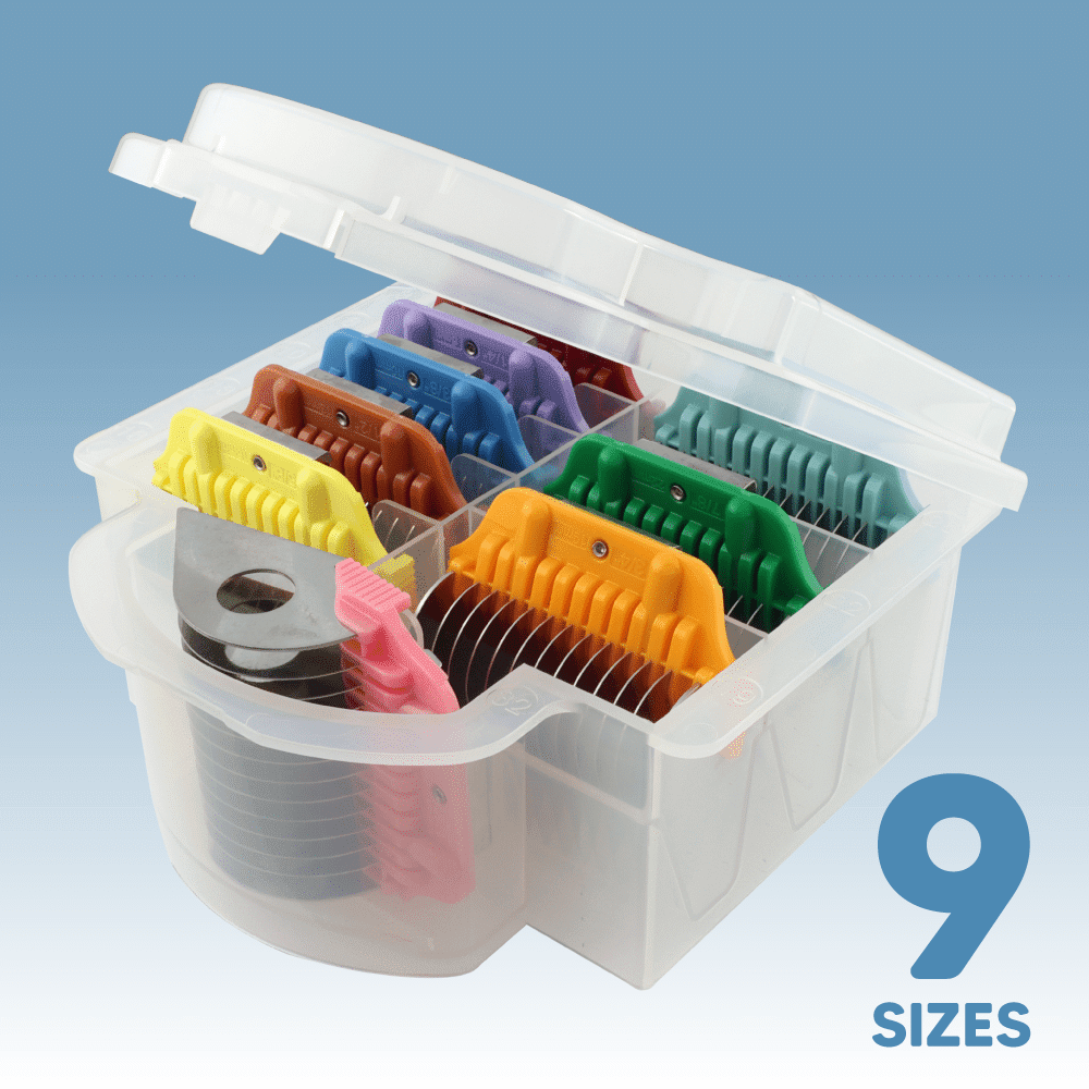CLIPPER Wide Blade Attachment Comb Set (9 Sizes)