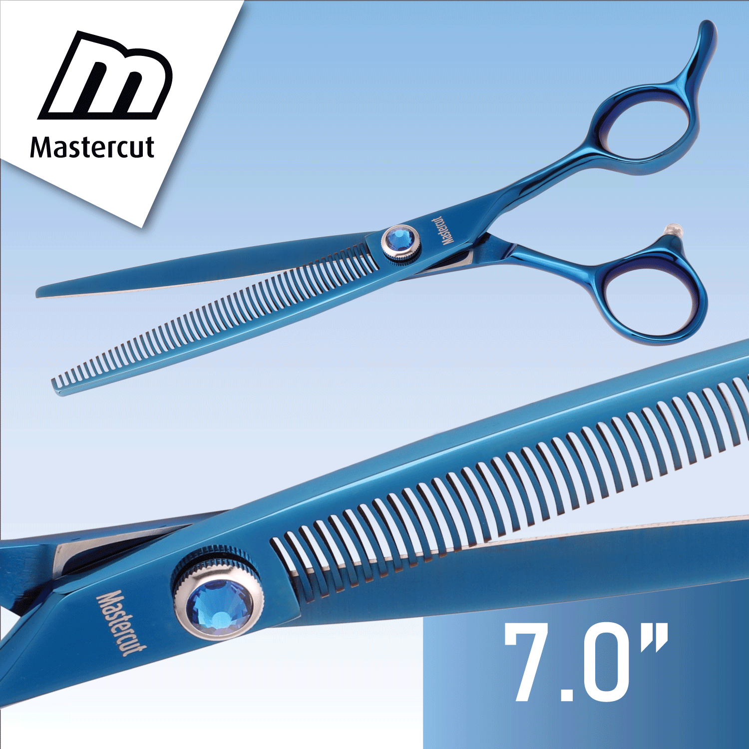 mastercut-convexpro-7inch-50T-blender-dog-grooming-scissors-blue