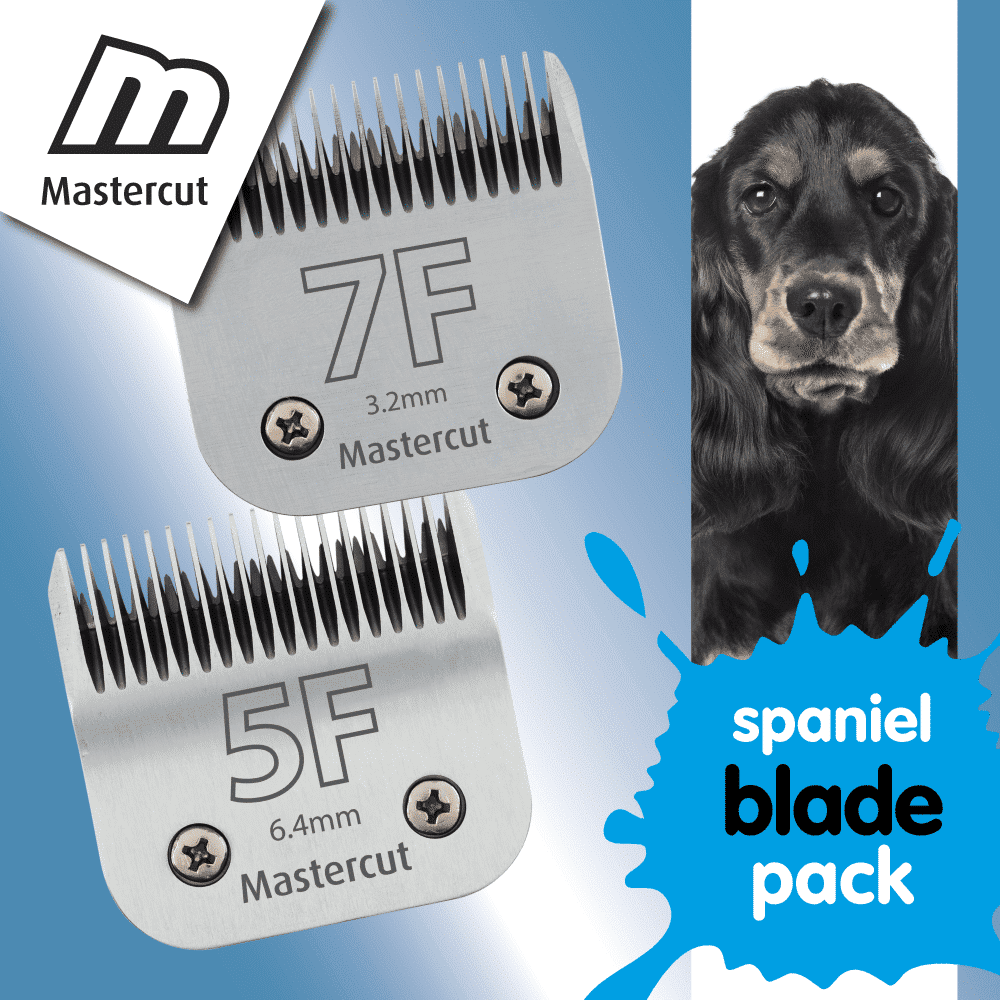 Clipper Blade Pack for Spaniels (7F, 5F)