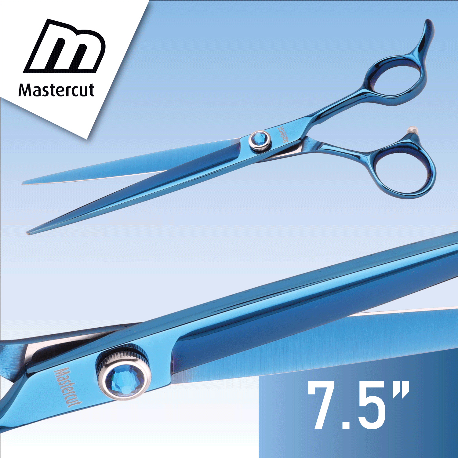 mastercut-convexpro-7.5inch-straight-dog-grooming-scissors-blue