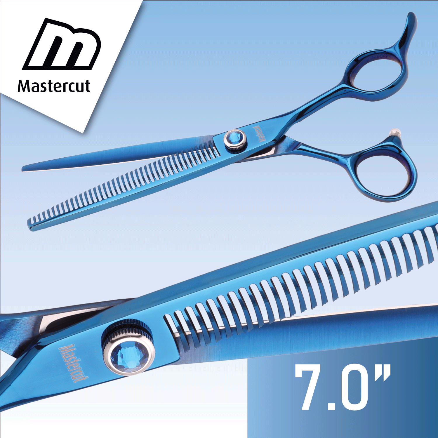 mastercut-convexpro-7inch-40T-blender-dog-grooming-scissors-blue