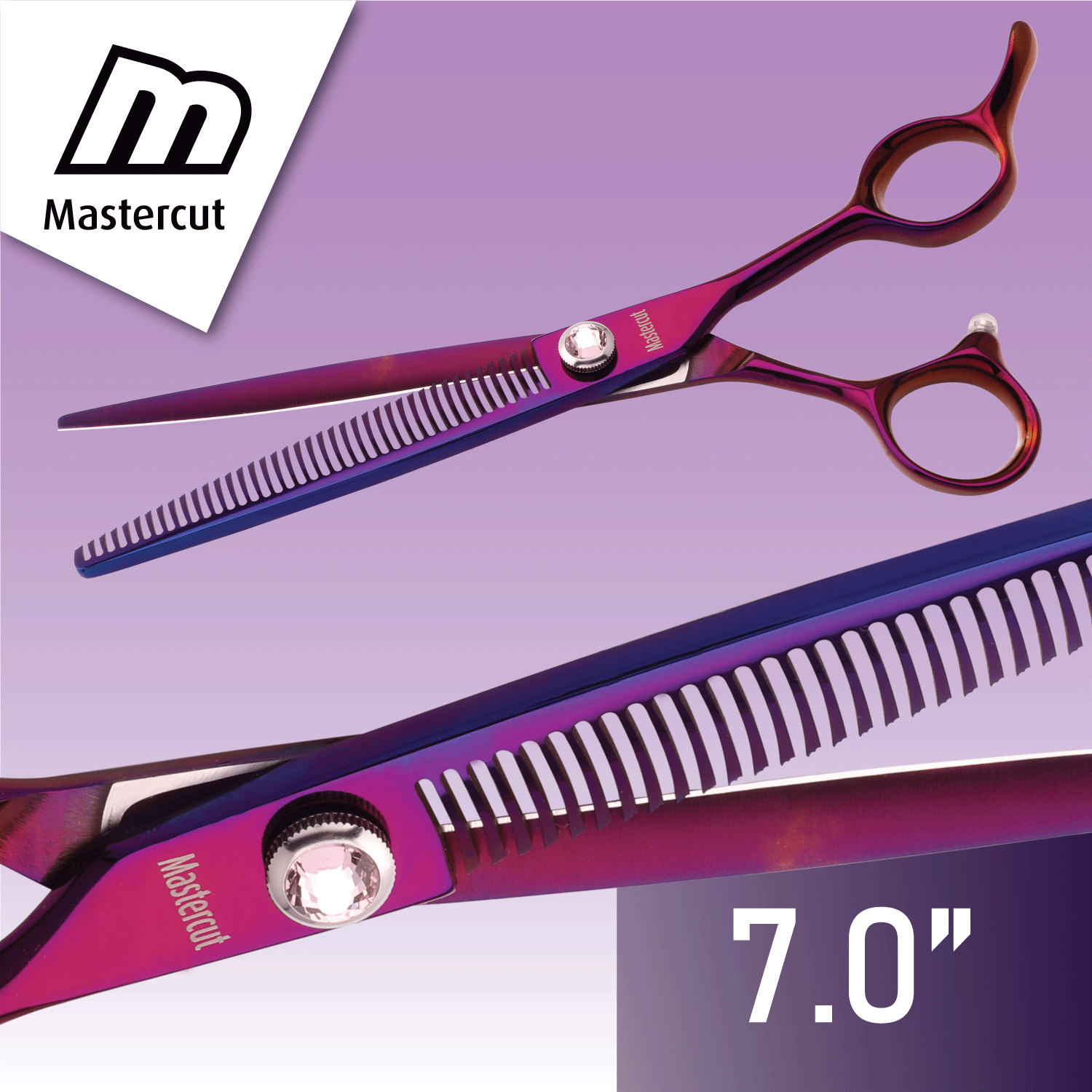 mastercut-convexpro-40T-texturising-professional-grooming-scissors-purple