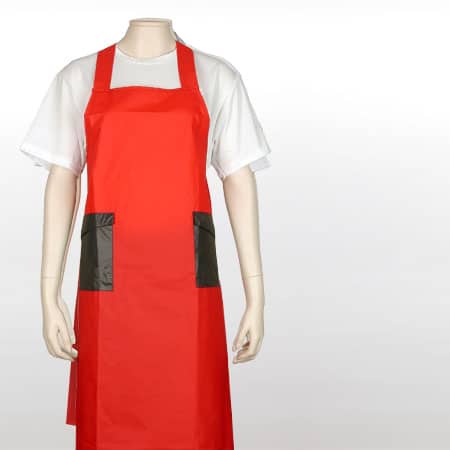 Simpsons Red Heavy Duty Apron