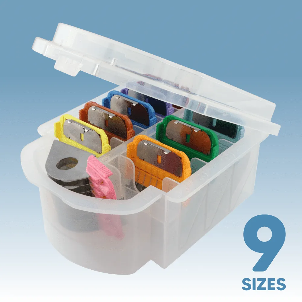 CLIPPER Blade Attachment Comb Set (9 Sizes)