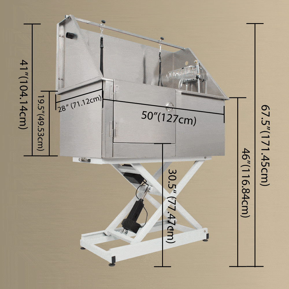 Ultimate Stainless Bath – Power Lift Model - Image 2