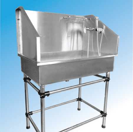 Compact Stainless Bath