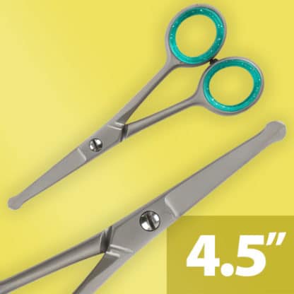 curved scissors for dogs