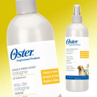 dog grooming oster clean and fresh cologne