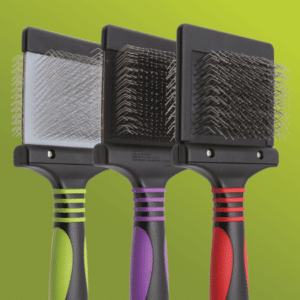 flexible slicker brush set