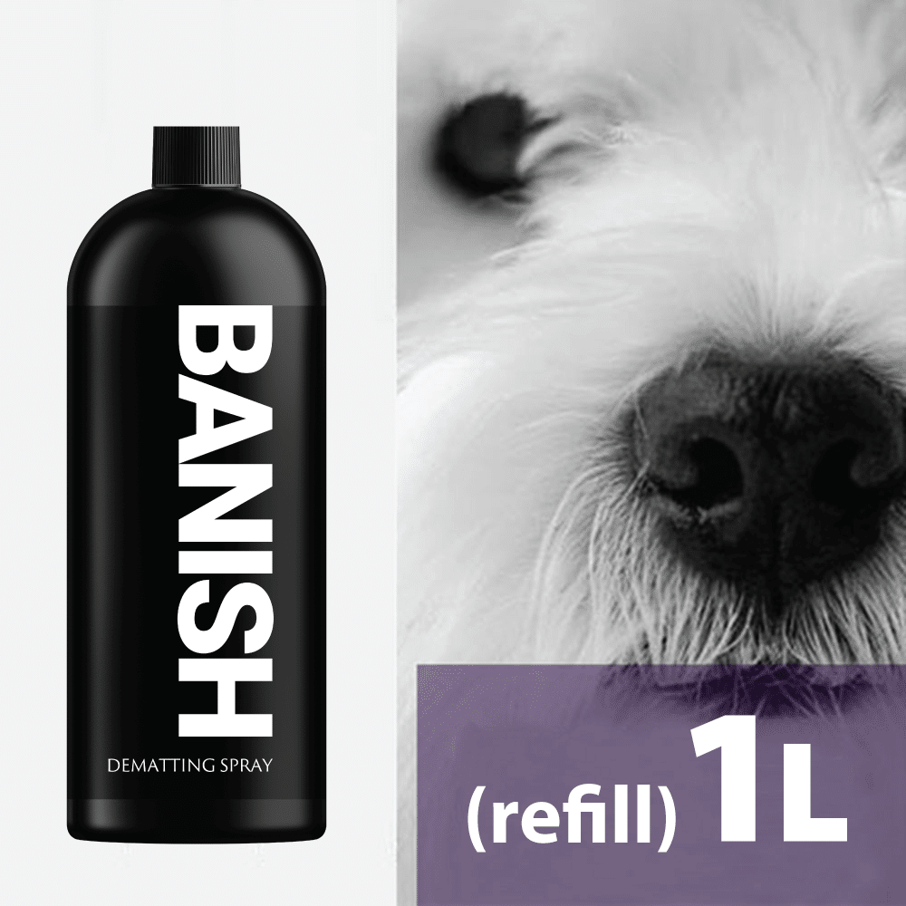 Banish Dematting Spray 1L Refill Simpsons