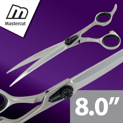 mastercut dog grooming scissor 8 inch curved MCS800C