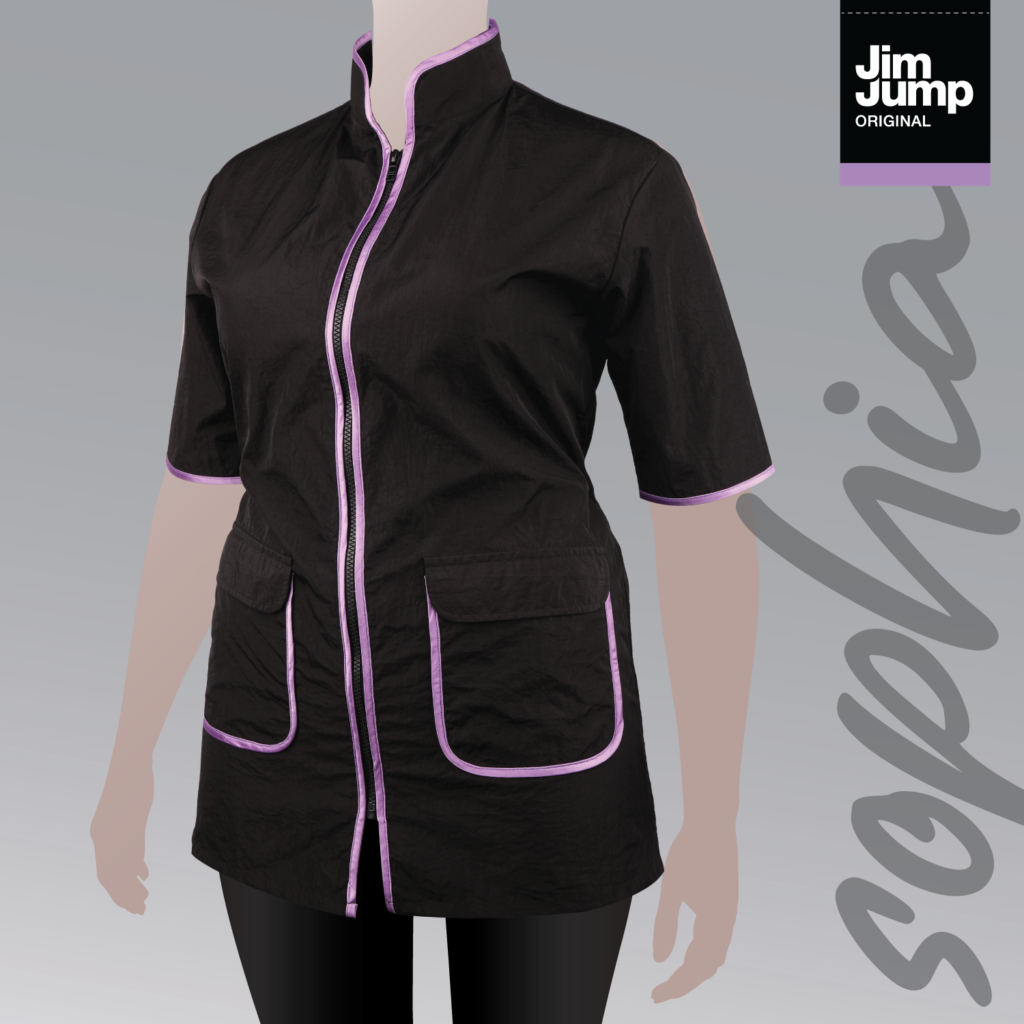 hair-resistant-salonwear-clothing-jim-jump-designs-sophia-lilac-dog-grooming