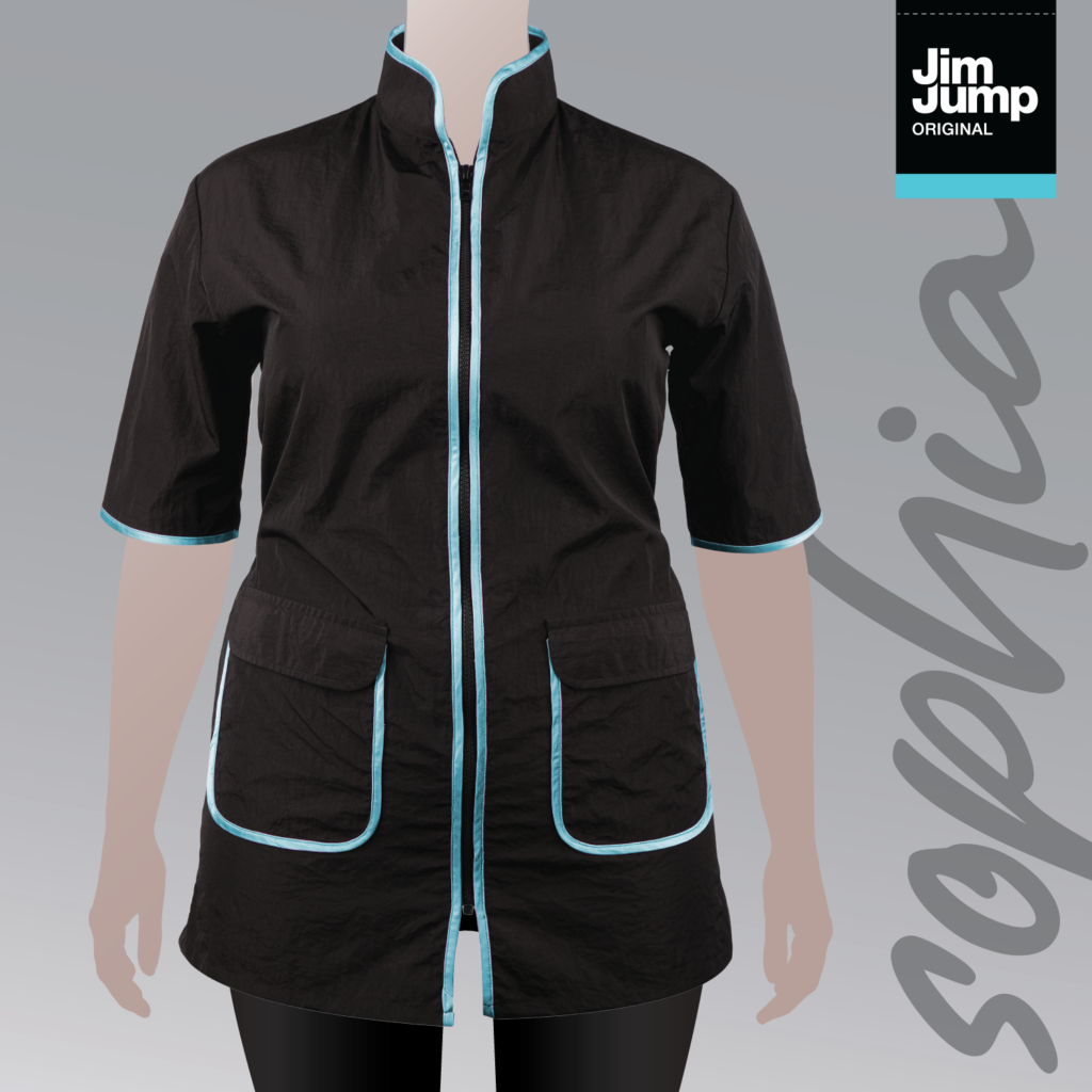 hair-resistant-salonwear-clothing-jim-jump-designs-sophia-blue-dog-grooming